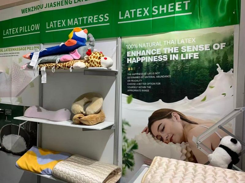 Wenzhou Jiasheng Latex Products Co., Ltd. beşdarî Sleep Expo Rojhilata Navîn 2025 bû